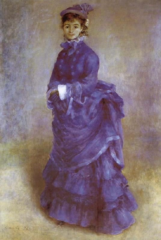Pierre-Auguste Renoir woman of Paris Spain oil painting art